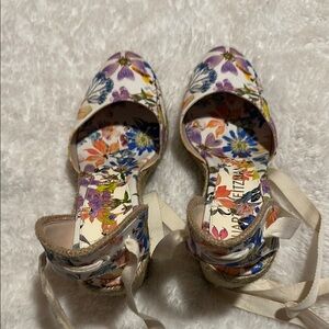 Stuart Weitzman Multicolor Floral Espadrilles